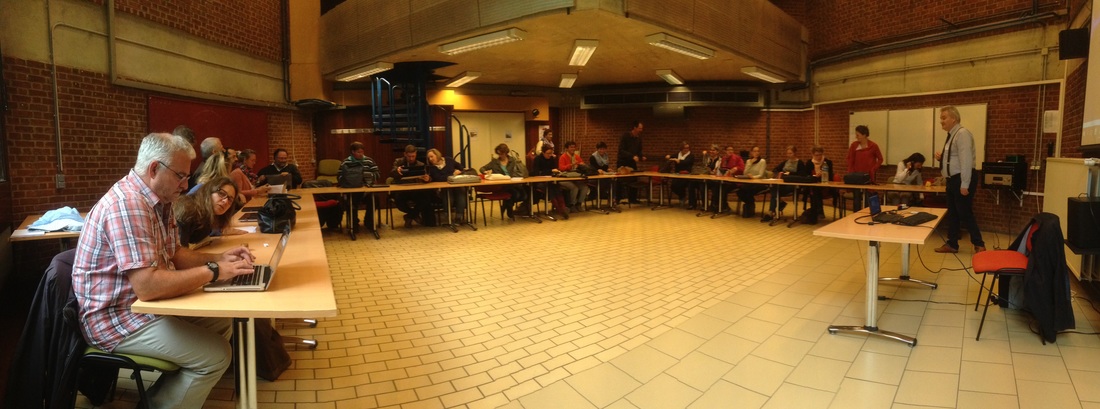 Atelier Mindmapping collaboratif animé par Marco Bertolini avec le logiciel Mindomo